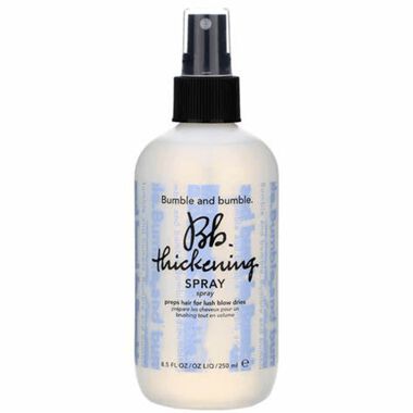 faces thickening blow dry prep spray